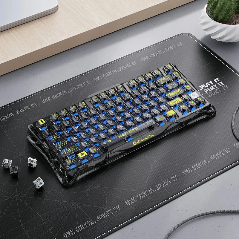 GravaStar Mercury K1 Lite 75% Mechanical Gaming Keyboard