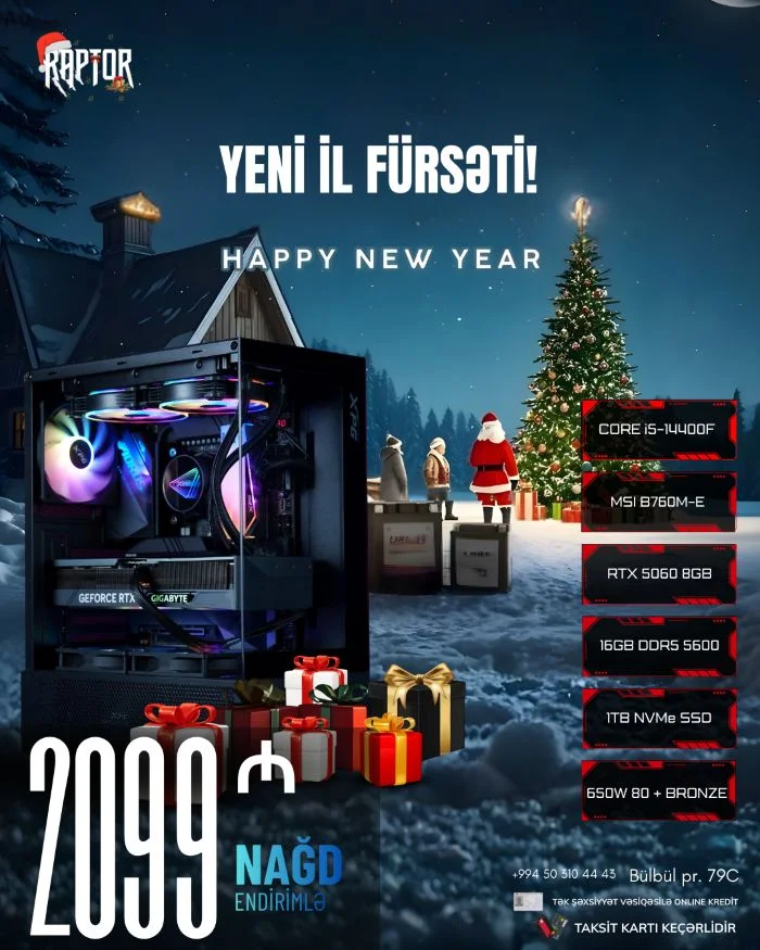 Raptor New Year Prime Gaming PC